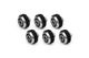 ACool Apex Grip SoftTube fitting 16/10mm G1/4 chrome Set 6 pcs