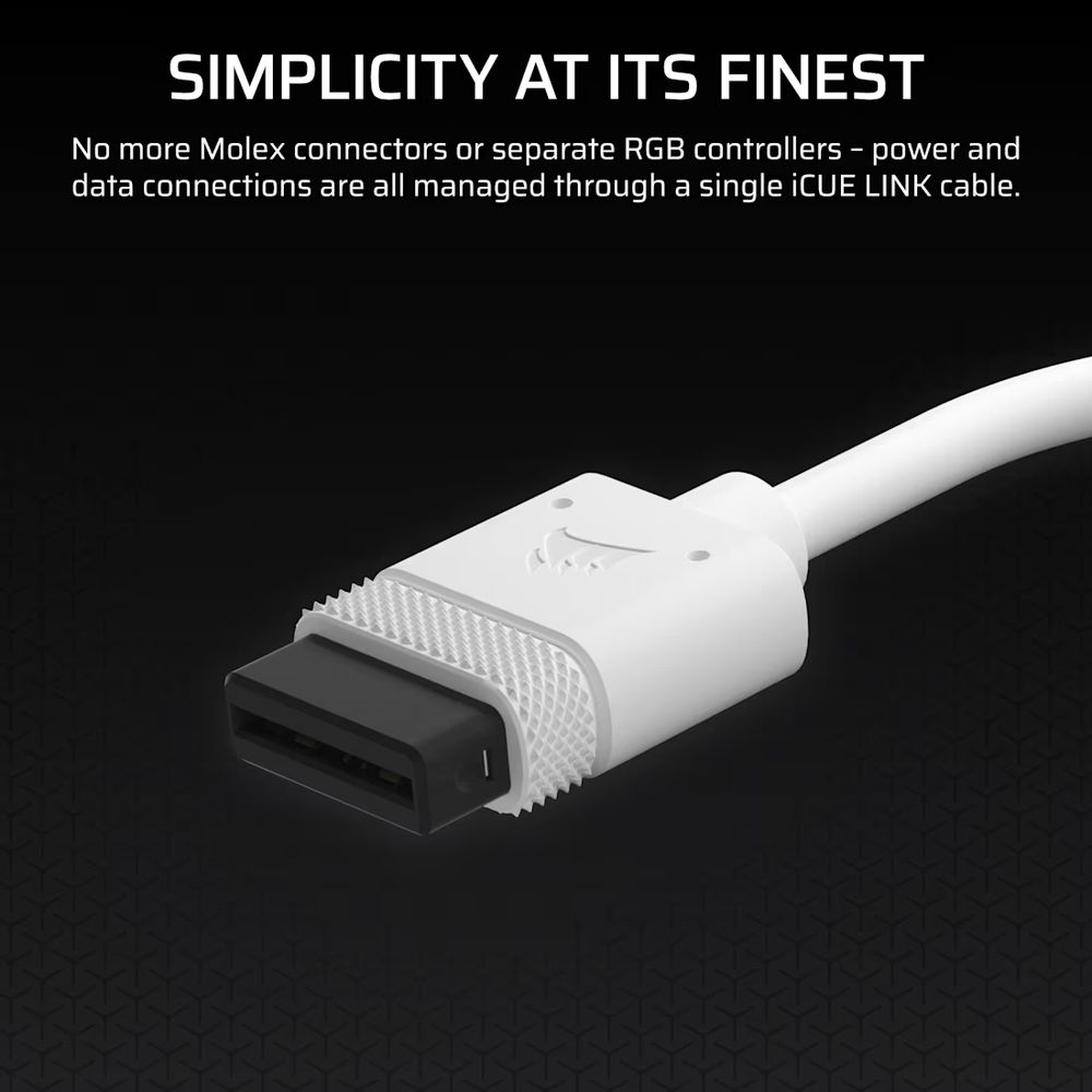 CORSAIR iCUE LINK XD6 RGB ELITE Pump/Reservoir Combo - White