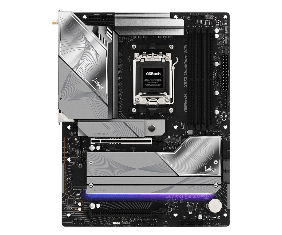 �ڼ�󤻾��ʡ�Ǽ���׳�ǧ�� ASRock X870 LiveMixer WiFi