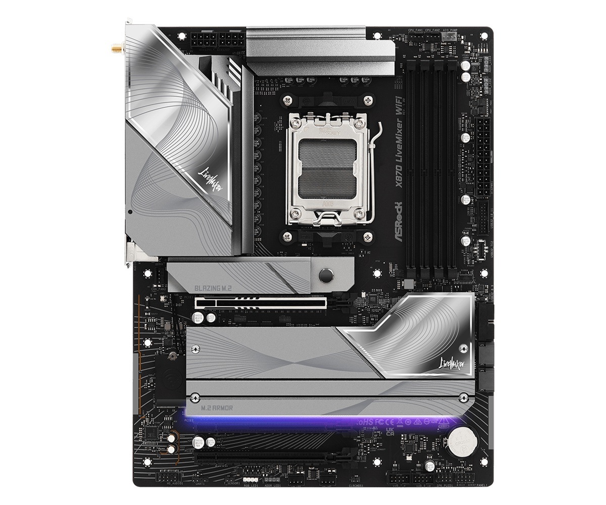 �ڼ�󤻾��ʡ�Ǽ���׳�ǧ�� ASRock X870 LiveMixer WiFi