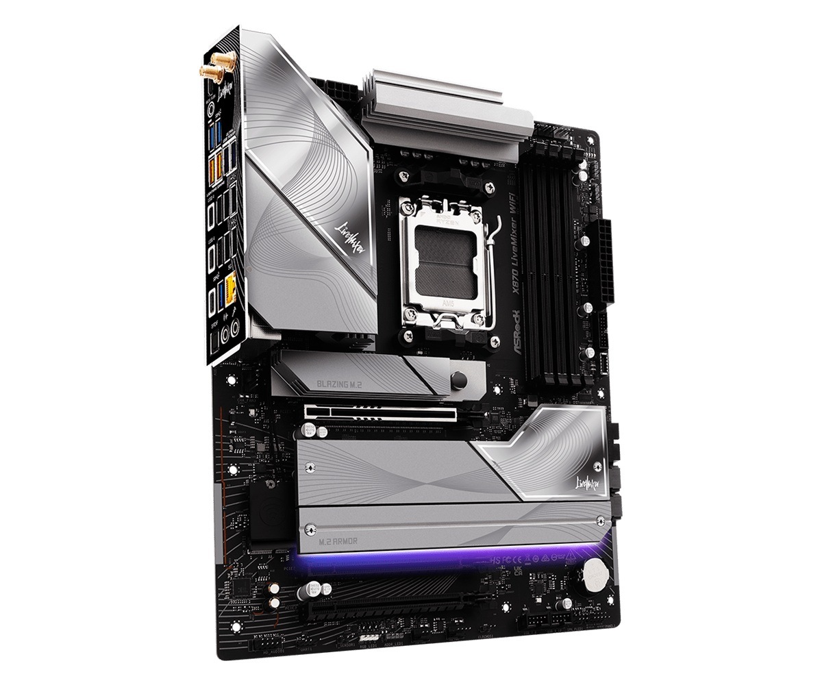 �ڼ�󤻾��ʡ�Ǽ���׳�ǧ�� ASRock X870 LiveMixer WiFi