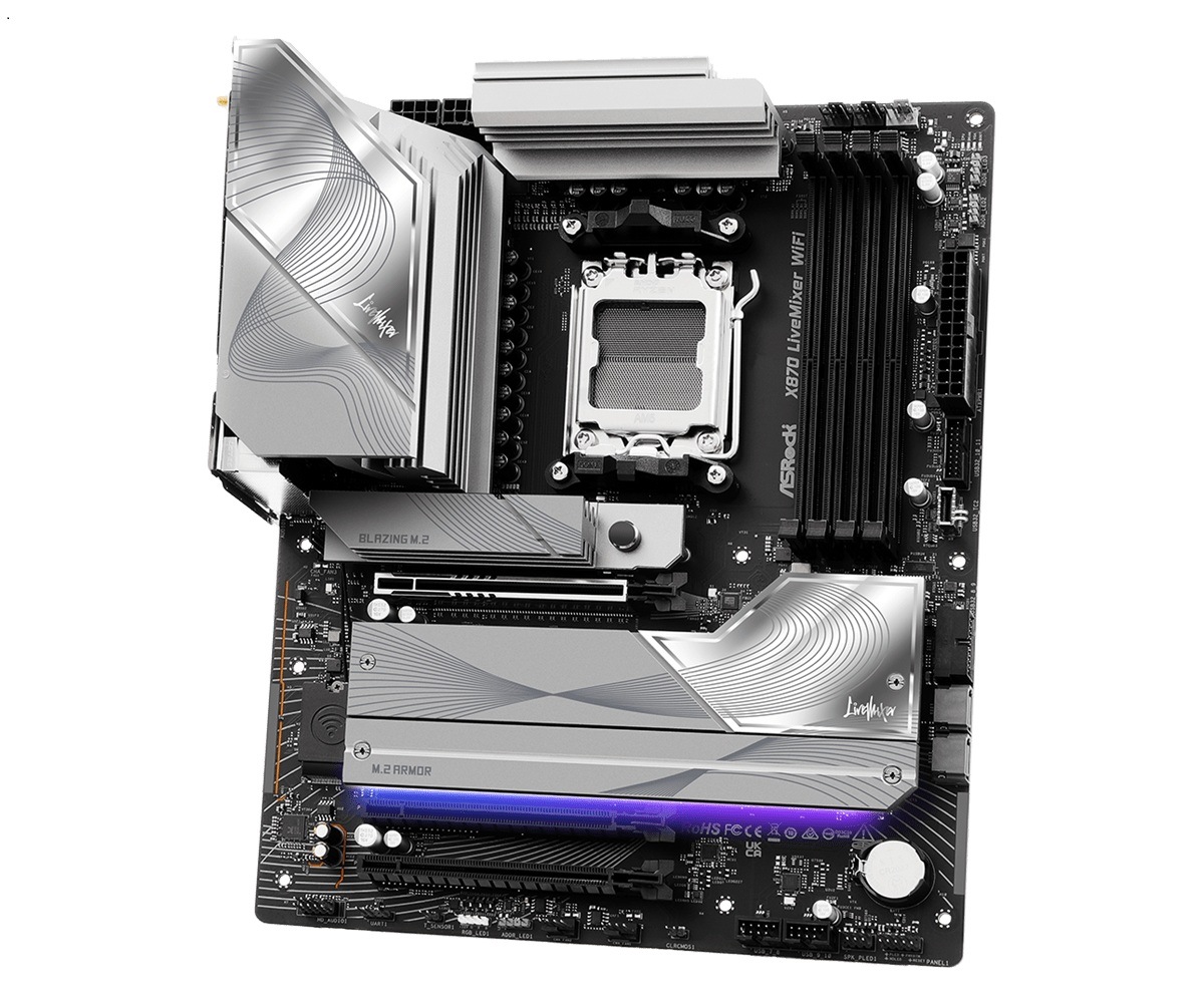 �ڼ�󤻾��ʡ�Ǽ���׳�ǧ�� ASRock X870 LiveMixer WiFi
