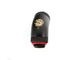 �ڥ����ȥ�å��ò��� Bitspower Carbon Black 45-Degree With Dual Rotary G1/4" Extender