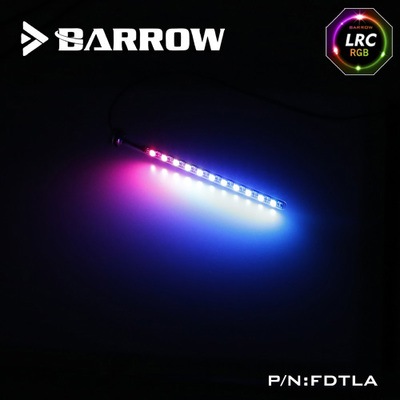 Barrow Composite version of multicolor T Virus Reservoir 155MM White spiral + classic black top cover w/LED