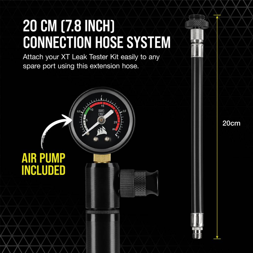 CORSAIR Hydro X Series XT Pressure Leak Tester Tool Kit
