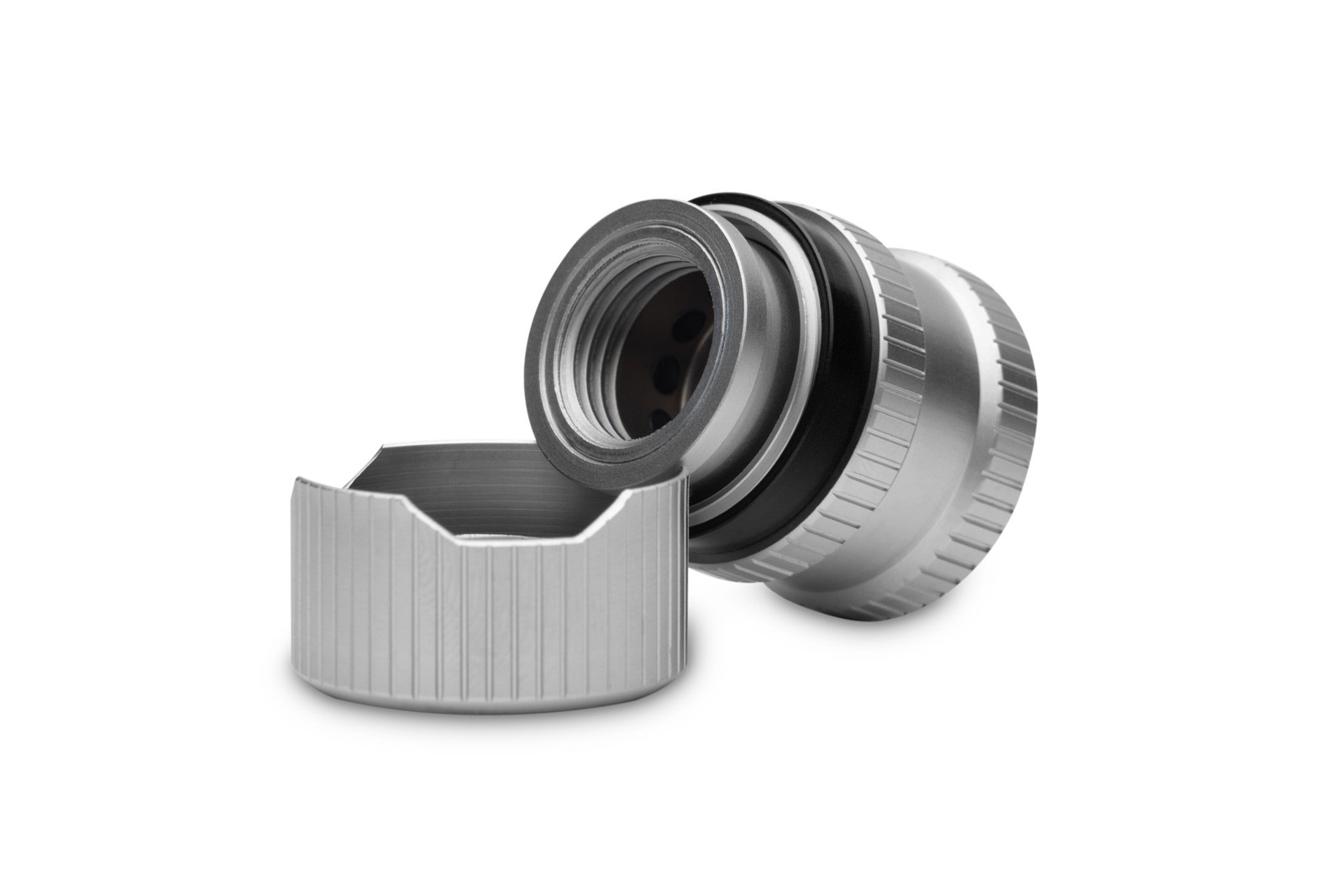 EK WaterBlocks EK-Quantum Torque Drain Valve - Satin Titanium