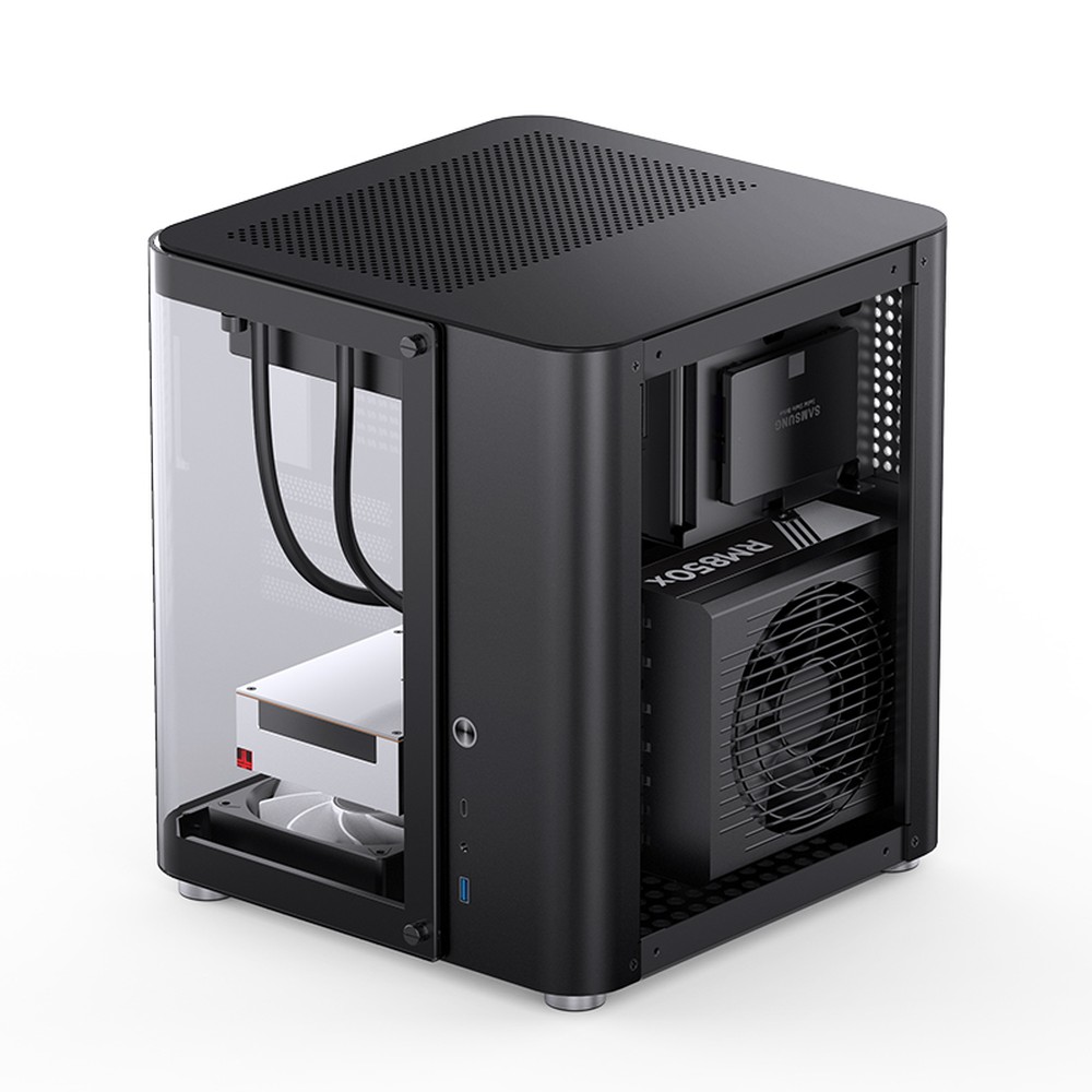 【新品】JONSBO TK-1 2.0 Black　PCケース【開封済み】 Amazon.com: JONSBO TK-1 Black Micro ATX Mini Tower Computer