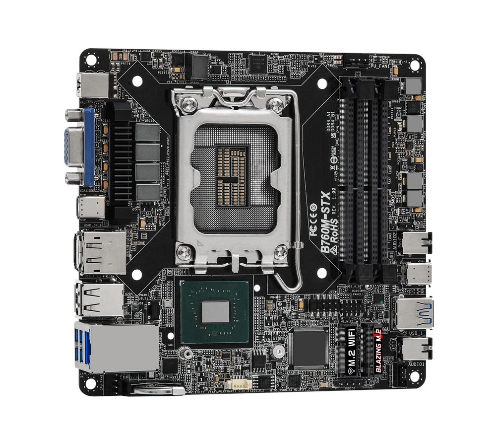 ASRock DeskMini B760 ジャンク品 ASRock Deskmini B760 White & 8GBx2 メモリ + 14th 省電力CPUセット
