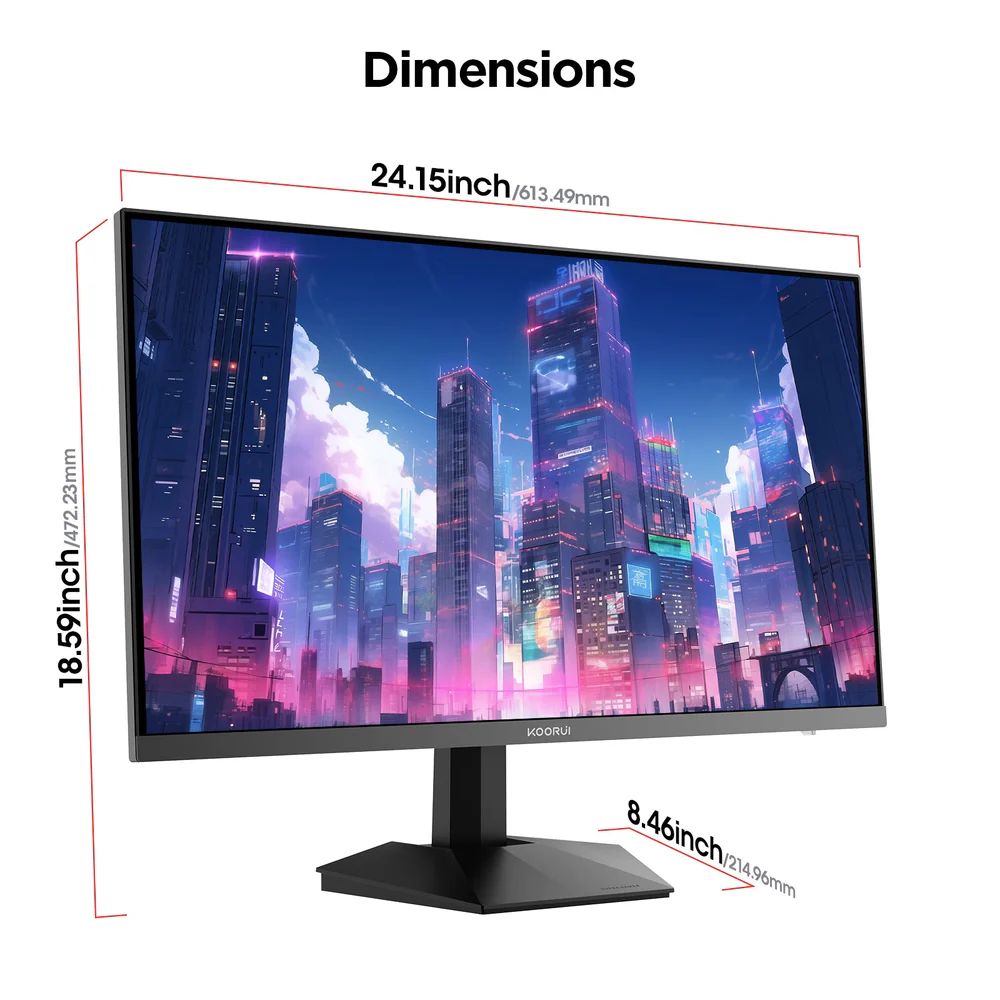 ������Źľ���� KOORUI G2721P 27����� IPS 200Hz WQHD �����ߥ󥰥�˥���