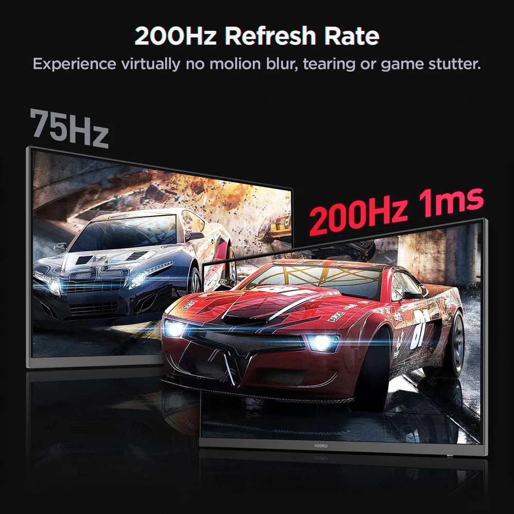 ������Źľ���� KOORUI G2721P 27����� IPS 200Hz WQHD �����ߥ󥰥�˥���
