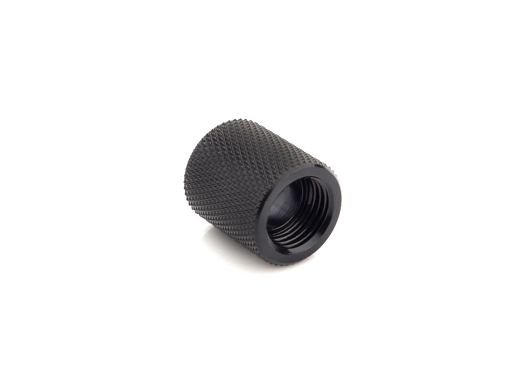 �ڥ����ȥ�å��ò��� Bitspower Carbon Black Dual IG1/4" Extender-20MM