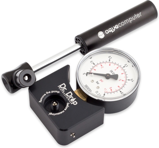 aquacomputer Dr. Drop PROFESSIONAL pressure tester incl. air pump