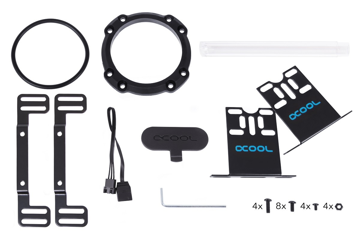 ACool Eisbecher Aurora D5 Acetal/Glas - 250mm