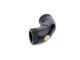 �ڥ����ȥ�å��ò��� Bitspower Carbon Black Triple Rotary Mini Snake-Style Dual IG1/4" Extender