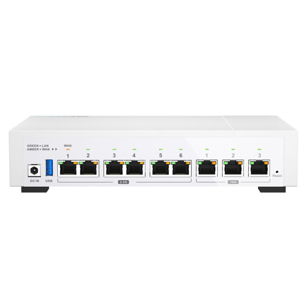 QNAP QHora-322 3 x 10GbE SD-WAN롼