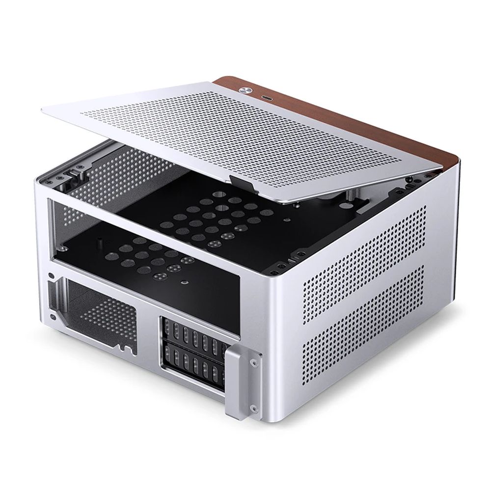 Jonsbo NV10 Silver | PCパーツ,PCケース,Mini-ITX対応ケース | OLIOSPEC