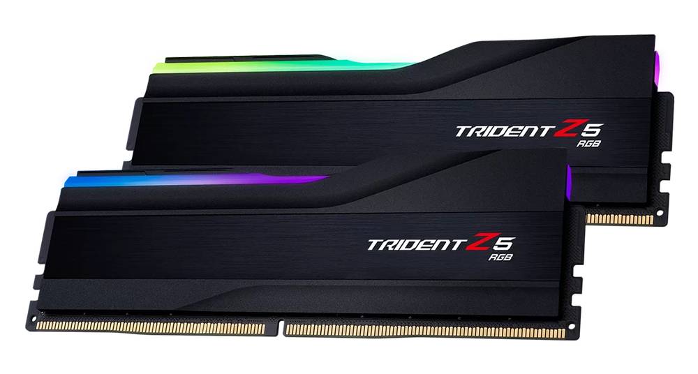 G.SKILL Trident Z5 RGB DDR5-7600 CL36-46-46-121 1.40V 16GBx2 Intel XMP (F5-7600J3646G16GX2-TZ5RK)