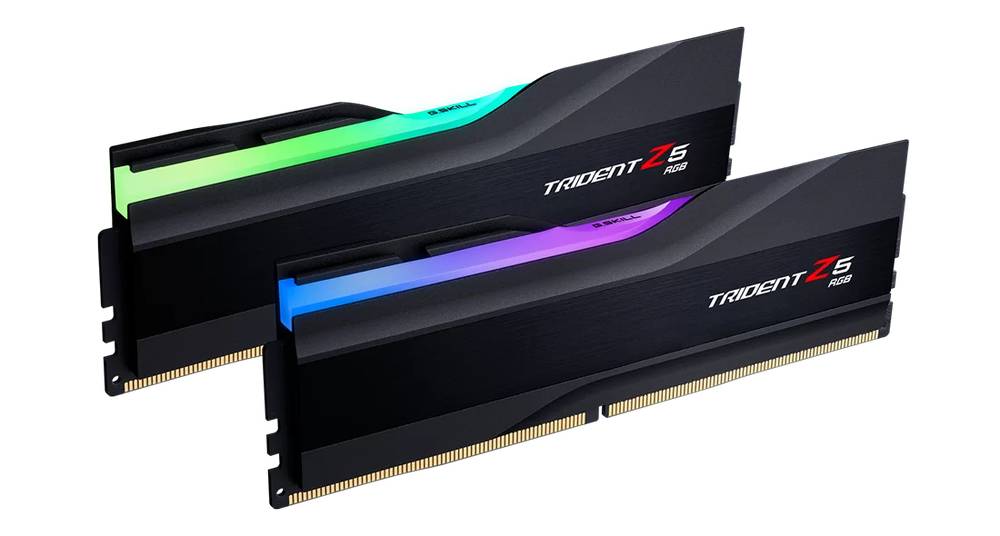 G.SKILL Trident Z5 RGB DDR5-7600 CL36-46-46-121 1.40V 16GBx2 Intel XMP (F5-7600J3646G16GX2-TZ5RK)