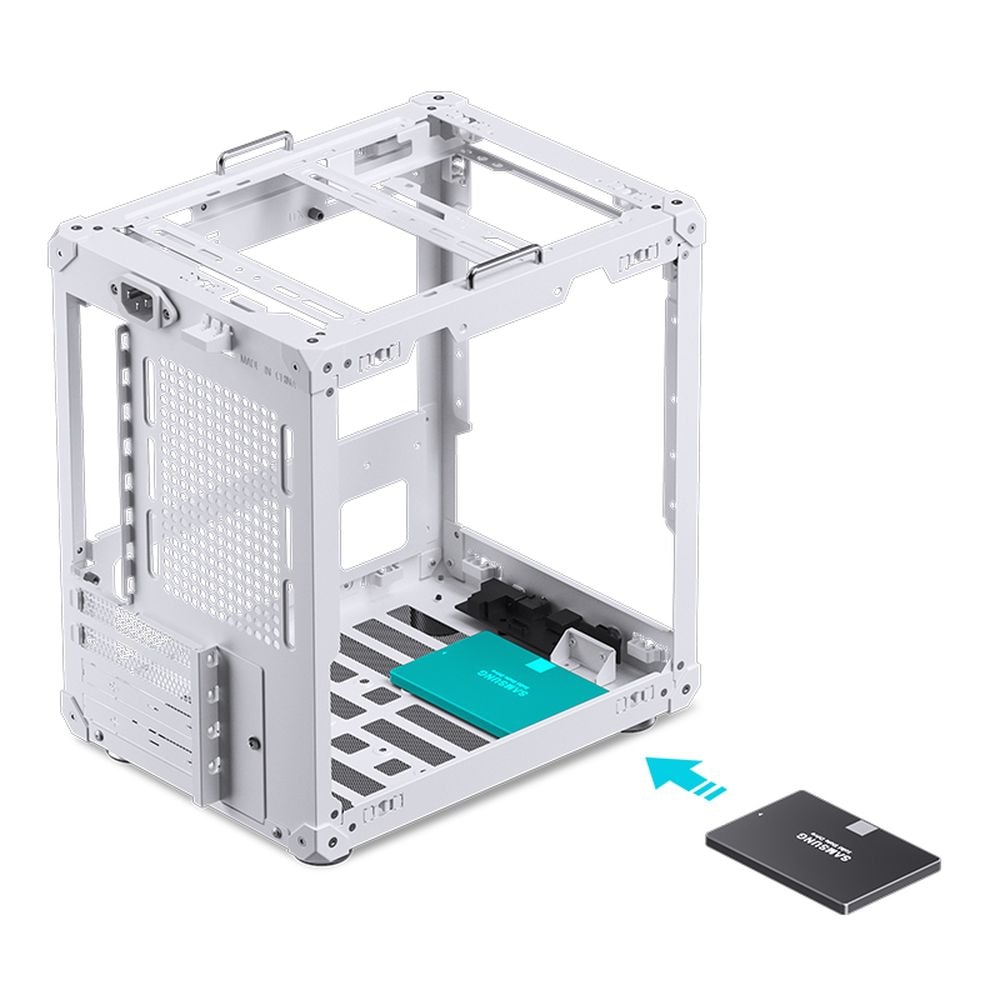 Jonsbo C6 ITX White | PCパーツ,PCケース,Mini-ITX対応ケース