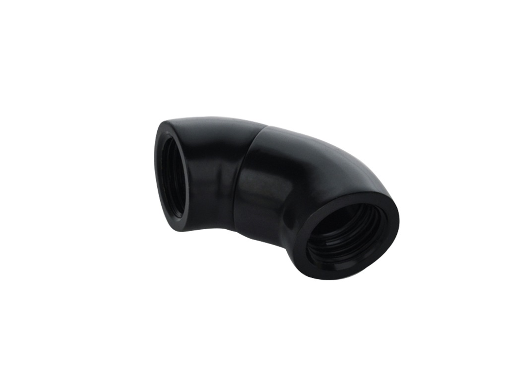 �ڥ����ȥ�å��ò��� Bitspower Carbon Black Rotary Mini Snake-Style Dual IG1/4" Extender