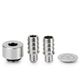 Thermal Grizzly DeltaMate Drain Valve - Gloss Nickel