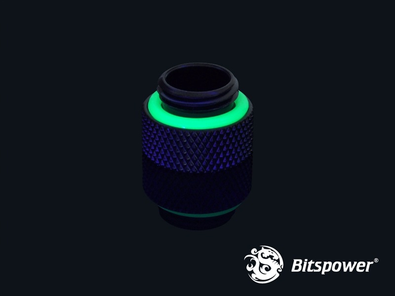 Bitspower G1/4" Matt Black IG1/4" Extender