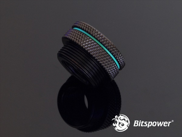 Bitspower G1/4" Matt Black CaseTop Water-Fill SET