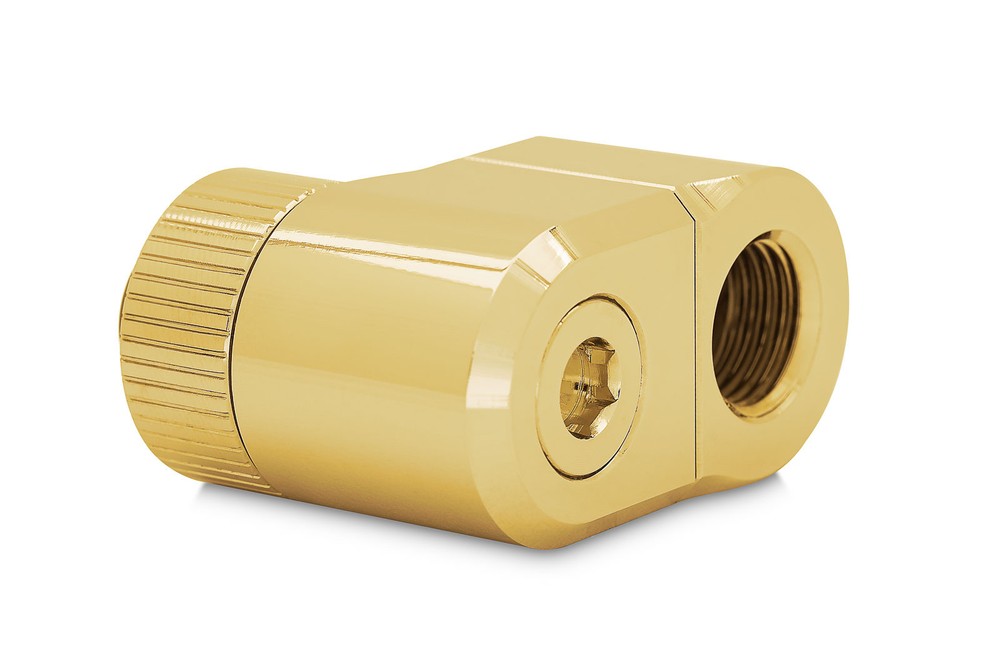 ��������λ�� EK WaterBlocks EK-Quantum Torque Double Rotary Offset 21 - Gold