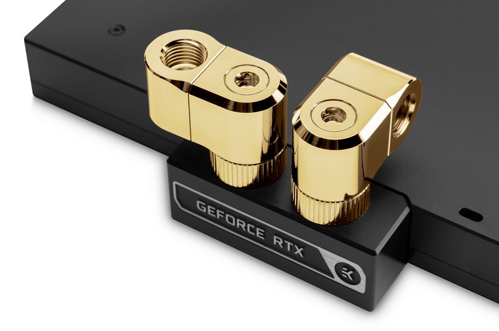��������λ�� EK WaterBlocks EK-Quantum Torque Double Rotary Offset 21 - Gold