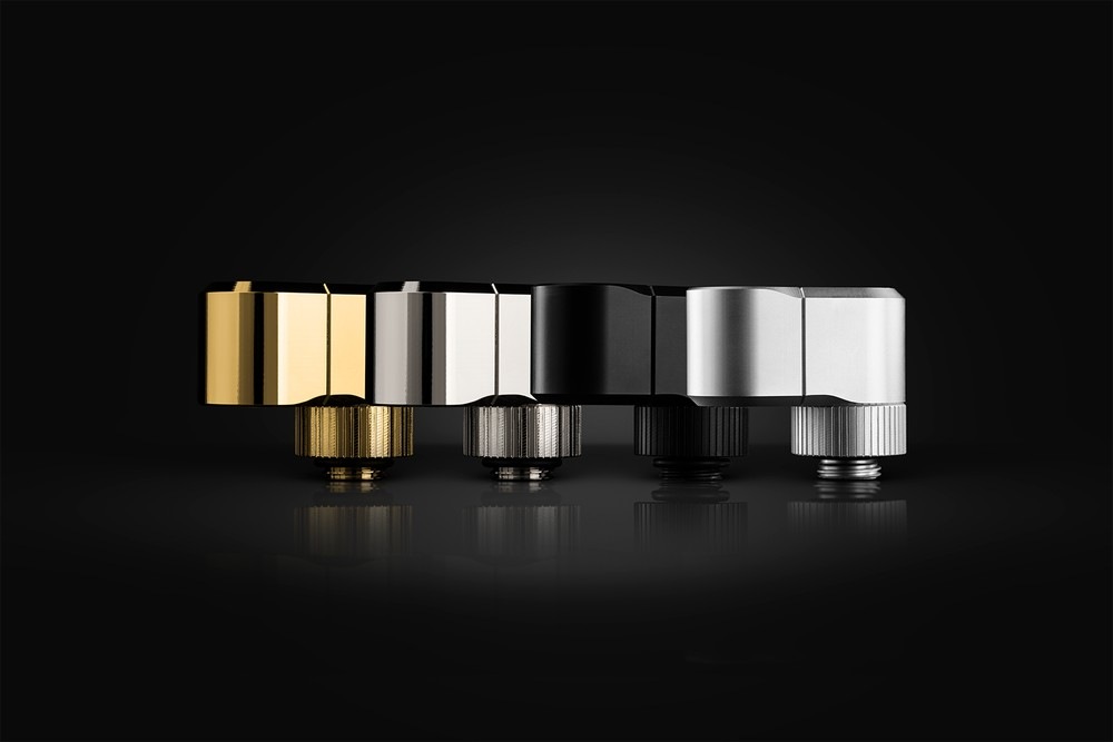 ��������λ�� EK WaterBlocks EK-Quantum Torque Double Rotary Offset 21 - Gold