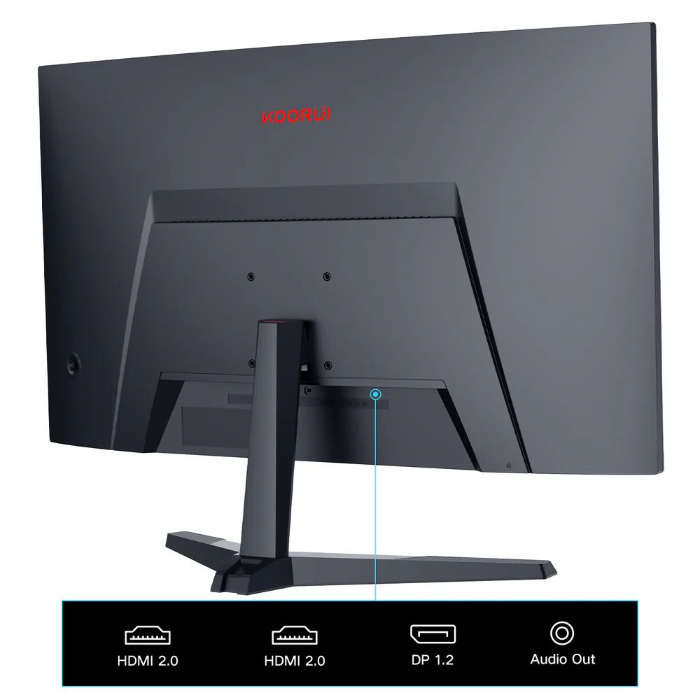 ������Źľ���� KOORUI 27E6CA 27����� 180Hz FHD �Ѷʥ����ߥ󥰥�˥���