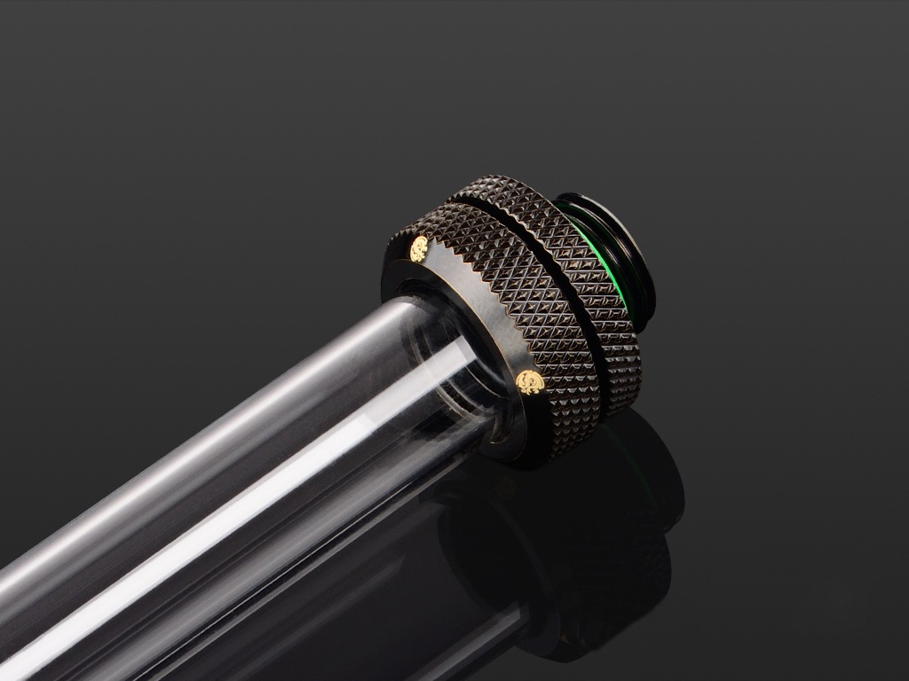 Bitspower G1/4" Matt Black Enhance Multi-Link For OD 14MM