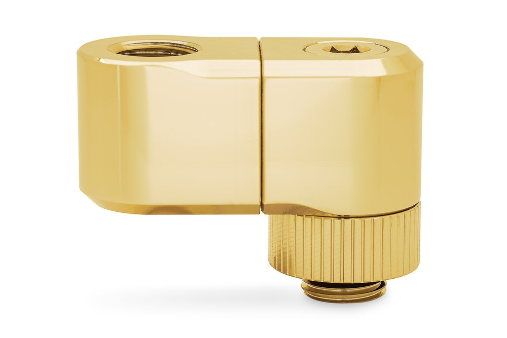 ��������λ�� EK WaterBlocks EK-Quantum Torque Double Rotary Offset 28 - Gold