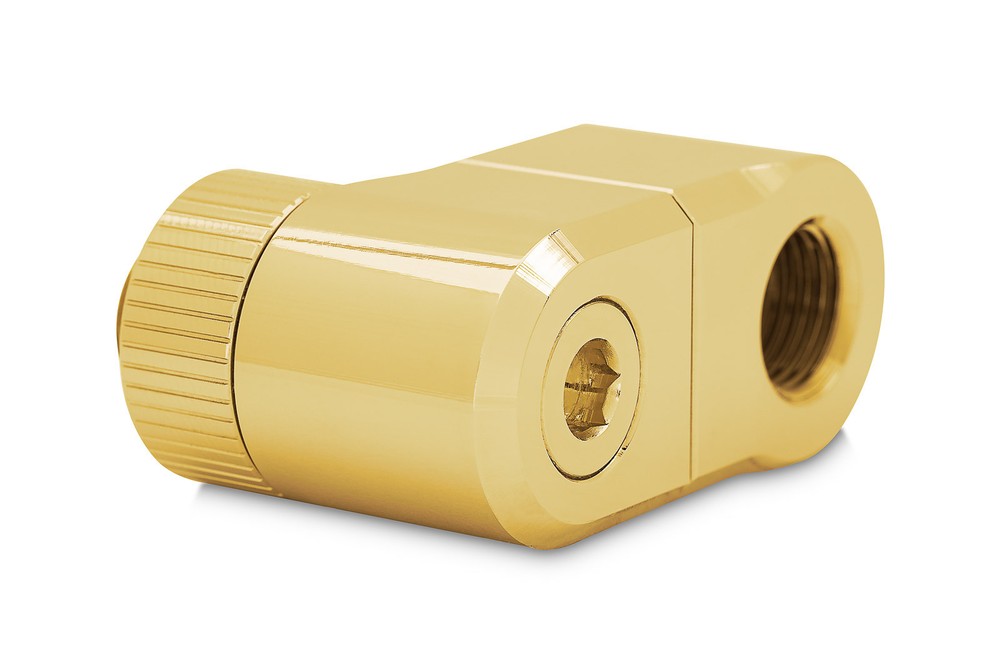 ��������λ�� EK WaterBlocks EK-Quantum Torque Double Rotary Offset 28 - Gold