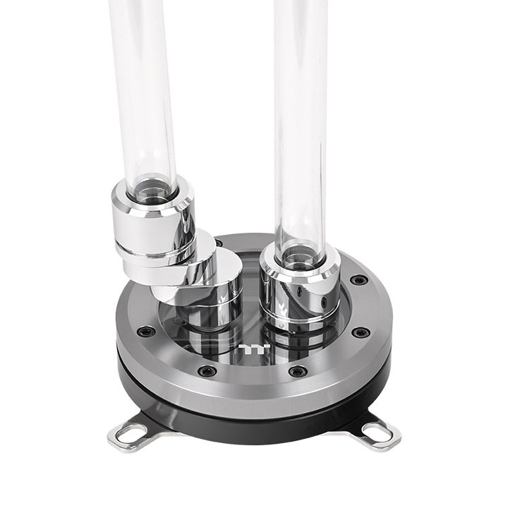 PC用ファン・クーラー Pacific F-ProHardTube 16mmOD Compression Thermaltake Pacific F-Pro Hard Tube 16mm OD Compression Chrome (CL