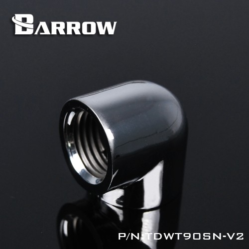 BARROW 90Adapter ( Female to Felame ) Silver
