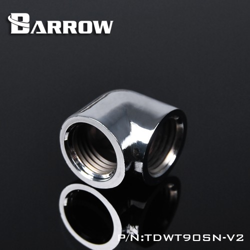 BARROW 90Adapter ( Female to Felame ) Silver
