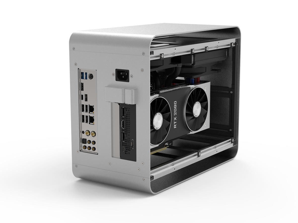 STREACOM DA2 VERTICAL GPU KIT Silver