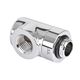 Thermaltake Pacific F-Pro 90 Degree Adapter - Chrome (CL-W438-CU00SL-A)