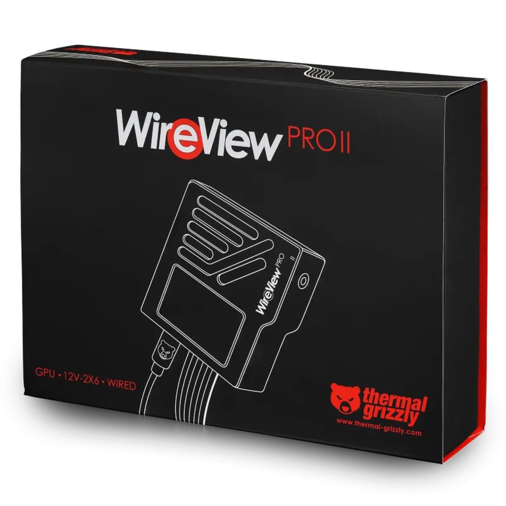Thermal Grizzly WireView Pro II GPU Wired black