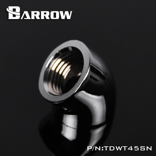 BARROW 45��Adapter ( Female to Felame ) Silver