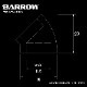 BARROW 45��Adapter ( Female to Felame ) Silver