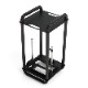 ڳ4%աSTREACOM DA6 VERTICAL OPEN FRAME ITX CASE Black