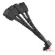 ATX 3.0 PCIe 5.0 600W 4 x 8 Pin to 12VHPWR 16 Pin Angled Adapter Cable - Type A
