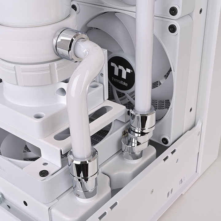 Thermaltake Pacific F-Pro Female to Male 20mm Extender - Chrome - Chrome (CL-W440-CU00SL-A)