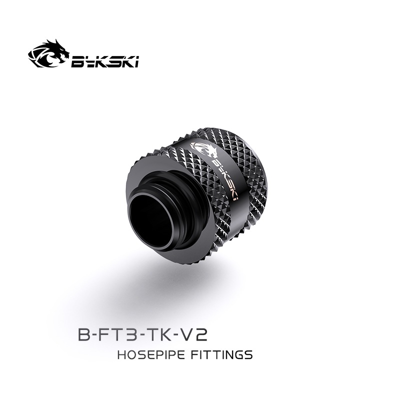 Bykski Flex 10mm ID x 16mm OD Fitting - Black
