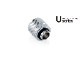Bitspower G1/4" Silver Shining Compression Fitting CC3 Ultimate For ID 3/8" OD 5/8" Tube