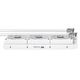 Thermaltake Pacific F-Pro Female to Male 30mm Extender - Chrome - Chrome (CL-W441-CU00SL-A)