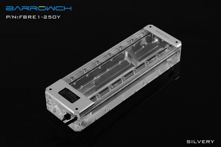 Barrowch boxfish series acrylic square wisdom digital reservoir Matt Silver L250