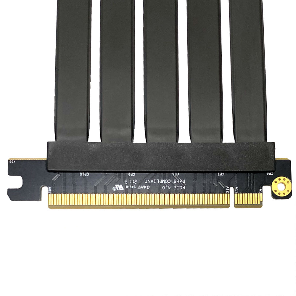 Thermal Grizzly PCIe 4.0 ライザーケーブル 長さ30cm フレキシブルライザーケーブル PCI-e 4.0 x16 拡張カー PCIe 4.0 x16対応のライザーケーブルがThermal Grizzlyから - AKIBA PC